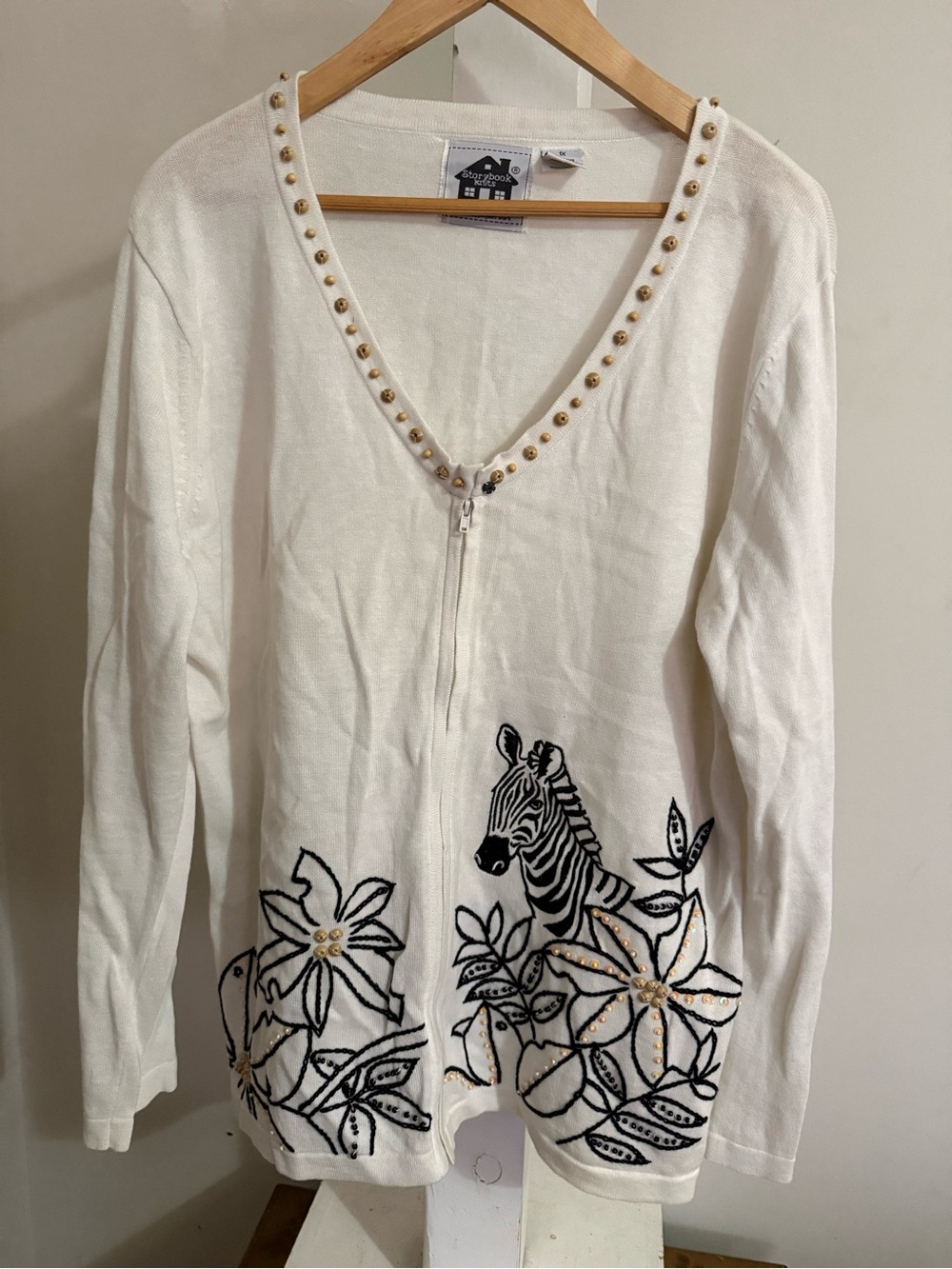 Storybook Knits Zebra Sweater